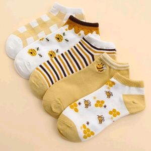 Bee Ankle Socks
